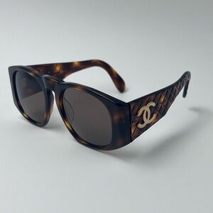 Vintage Chanel Tortoise Sunglasses